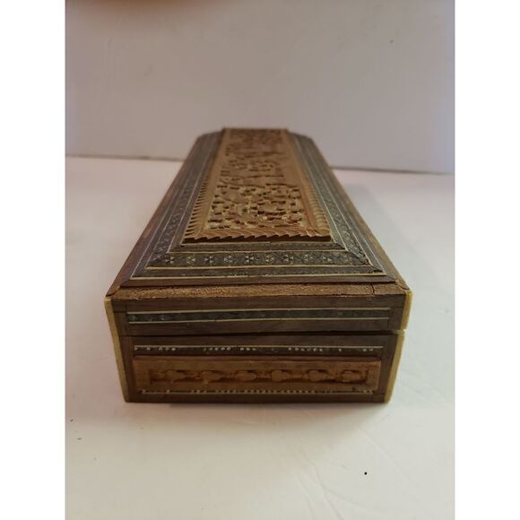 Wooden Inlay Box - Picture 4 of 15